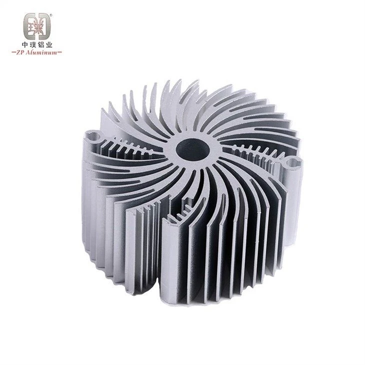 Custom Sunflower Round LED Heat Sink 3
