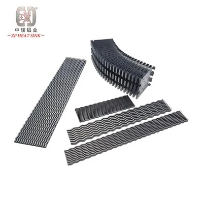 Pendingin Sirip Lipat Aluminium Fleksibel