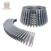 Pelat Pendingin Sirip Lipat Aluminium Besar