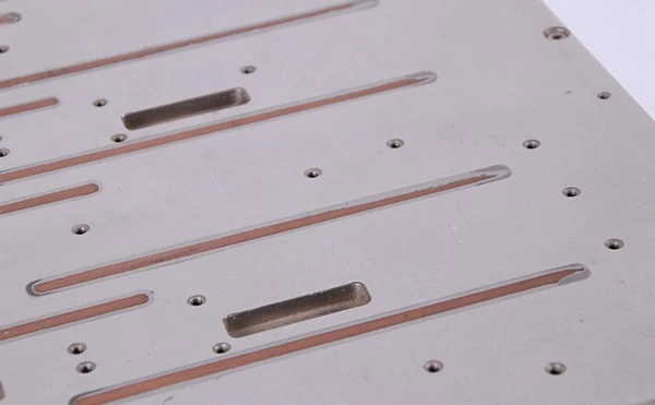 Aluminum Soldering Heatsink For Digital TV Transmitter